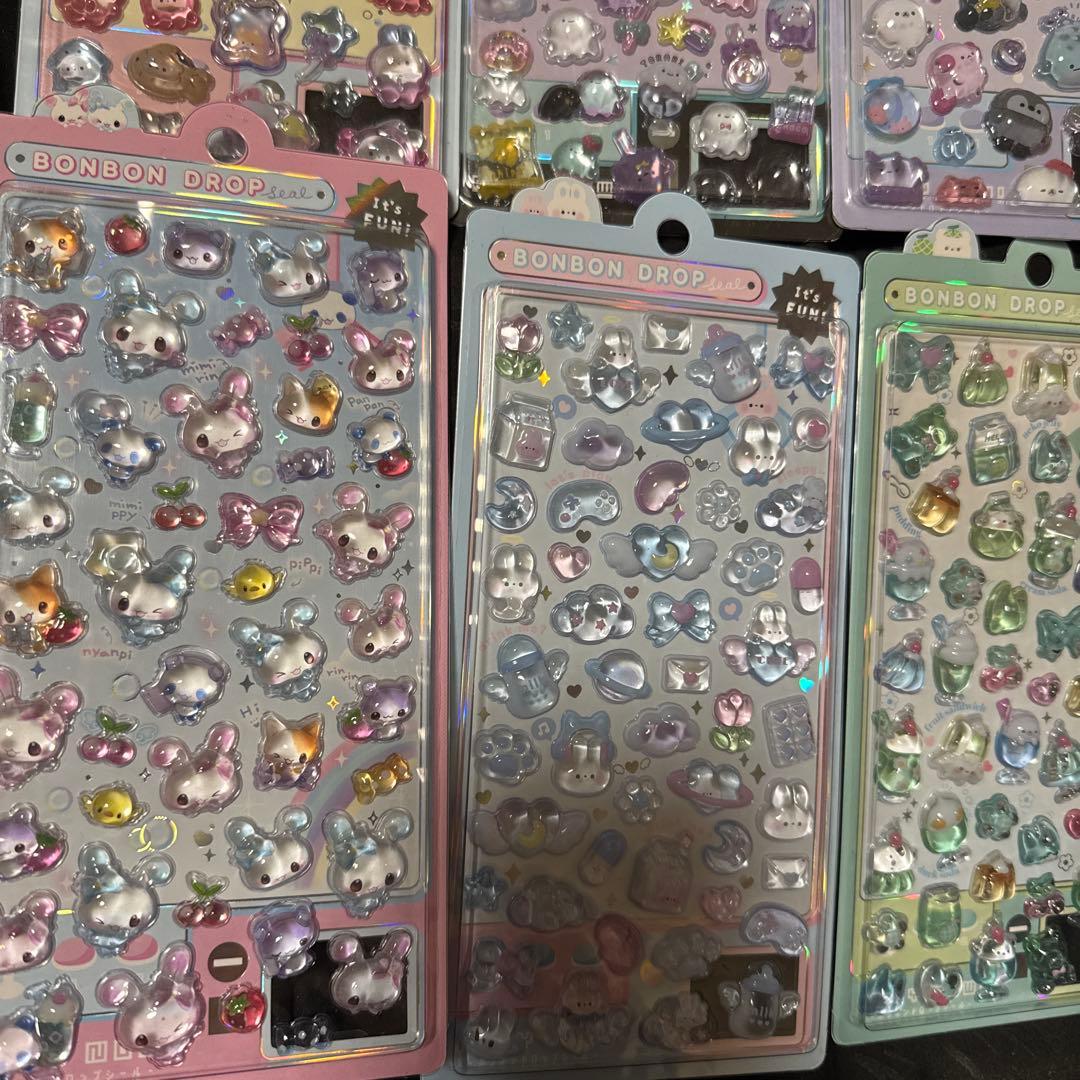クーリアオリジナル　ボンボンドロップシール