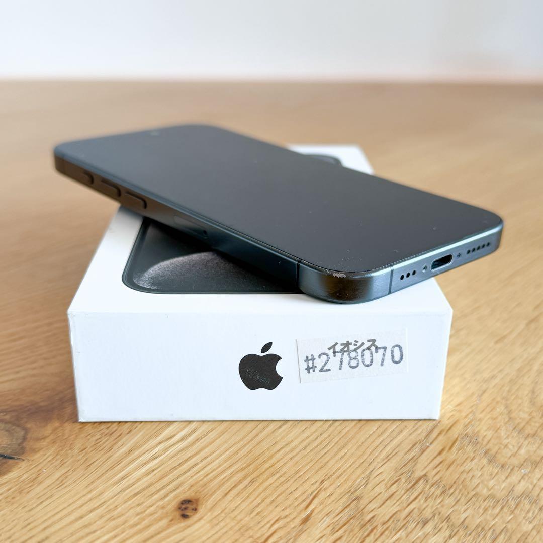 【シャッター音なし】iPhone15 Pro 512GB SIMフリー