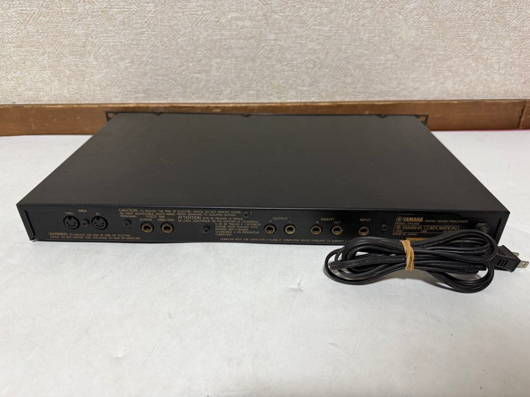YAMAHA SPX50D デジタルサウンドプロセッサー