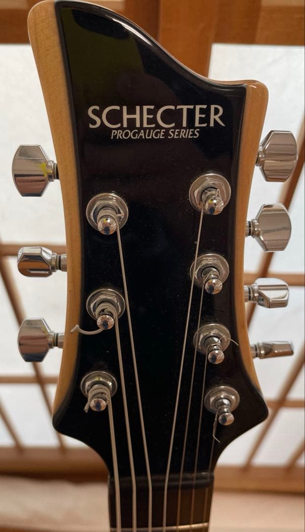 GW中値下げ　Schecter 7弦　lynch エレキギター