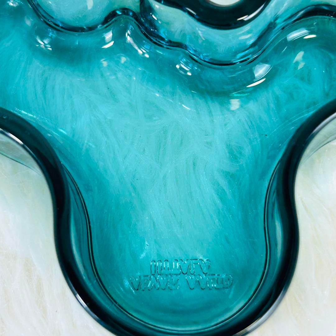 【希少美品】イッタラ　アアルト　98mm 限定カラー　レア　ペトロールブルー