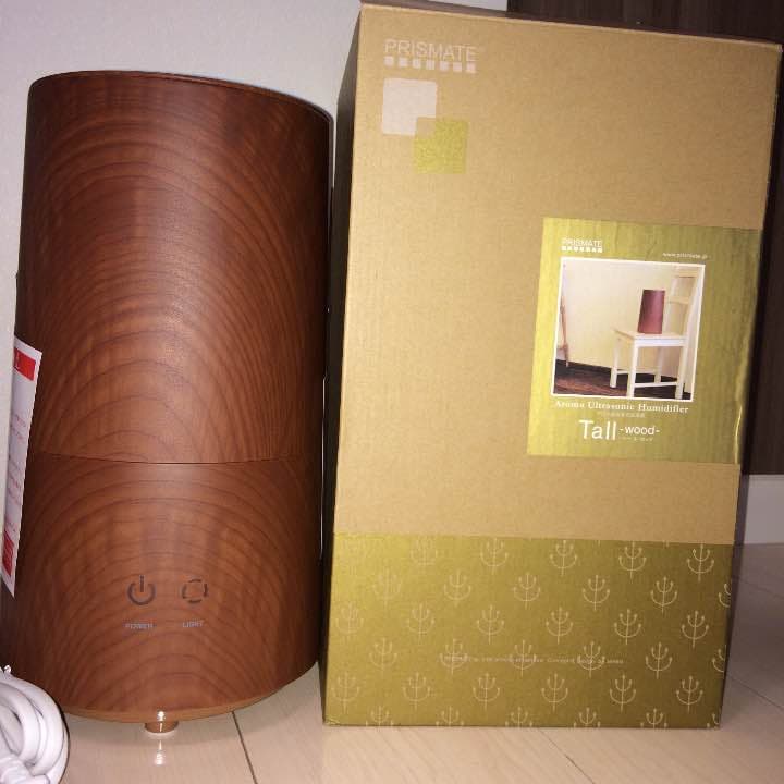 アロマ超音波式加湿器 Tall-wood-