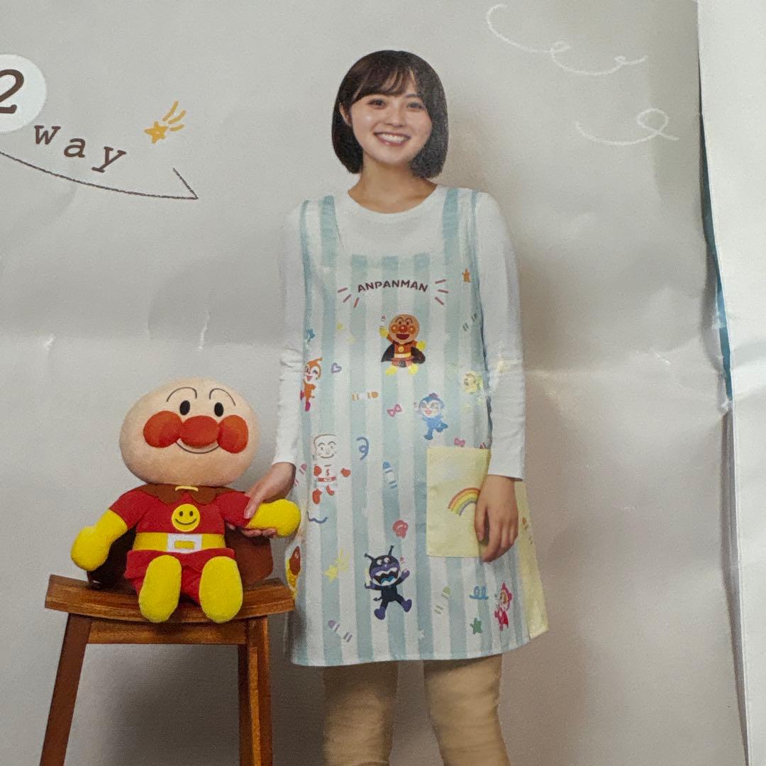 アンパンマンエプロン フリーサイズ