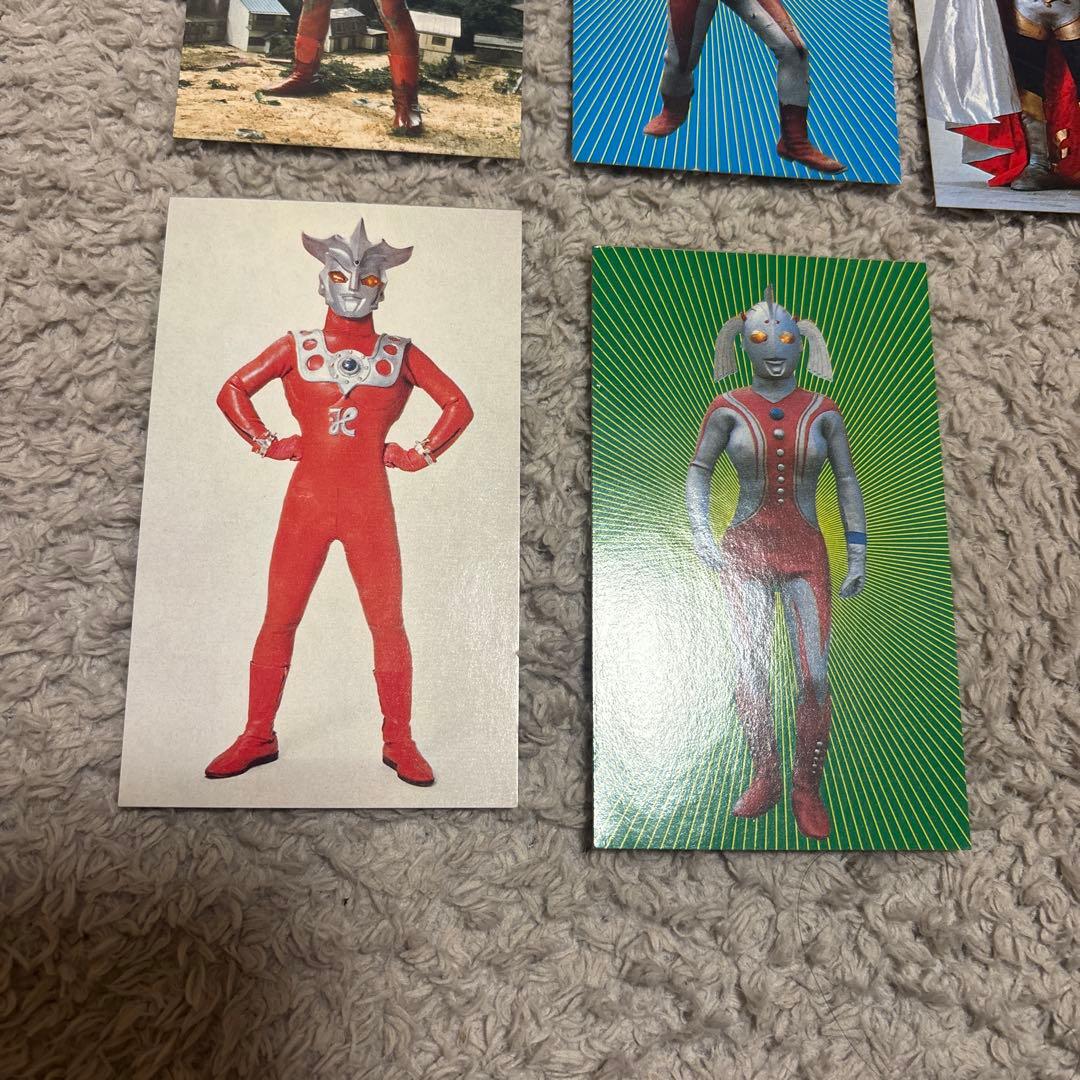 ウルトラマン タロウ レオ キング エース　 ウルトラの父 母 カード 当時物