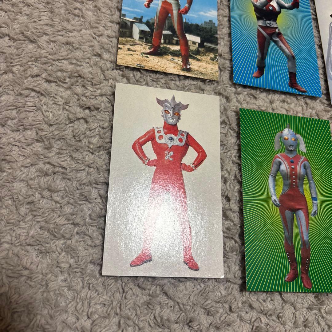 ウルトラマン タロウ レオ キング エース　 ウルトラの父 母 カード 当時物