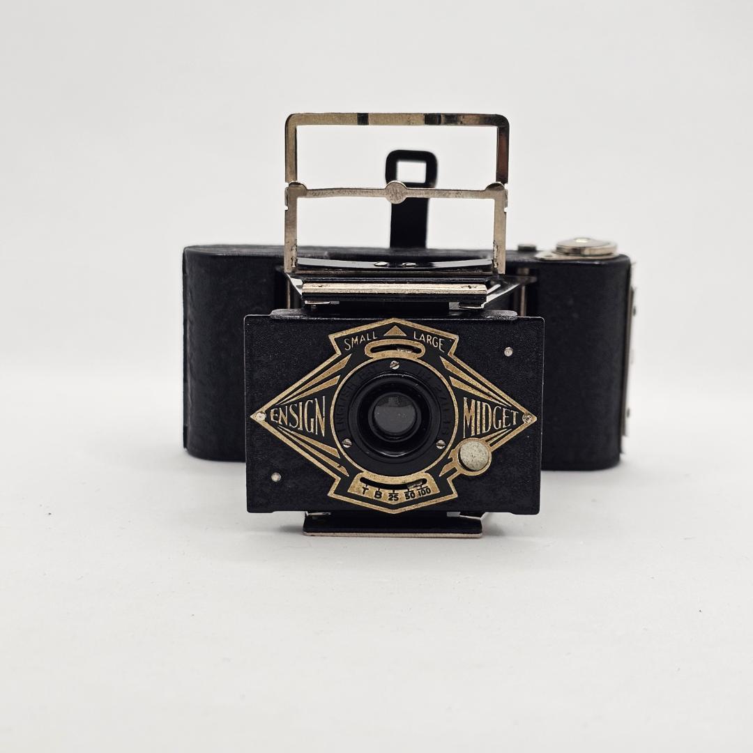 【超希少】ENSIGN MIDGET アンティーク 蛇腹カメラ ポケットサイズ