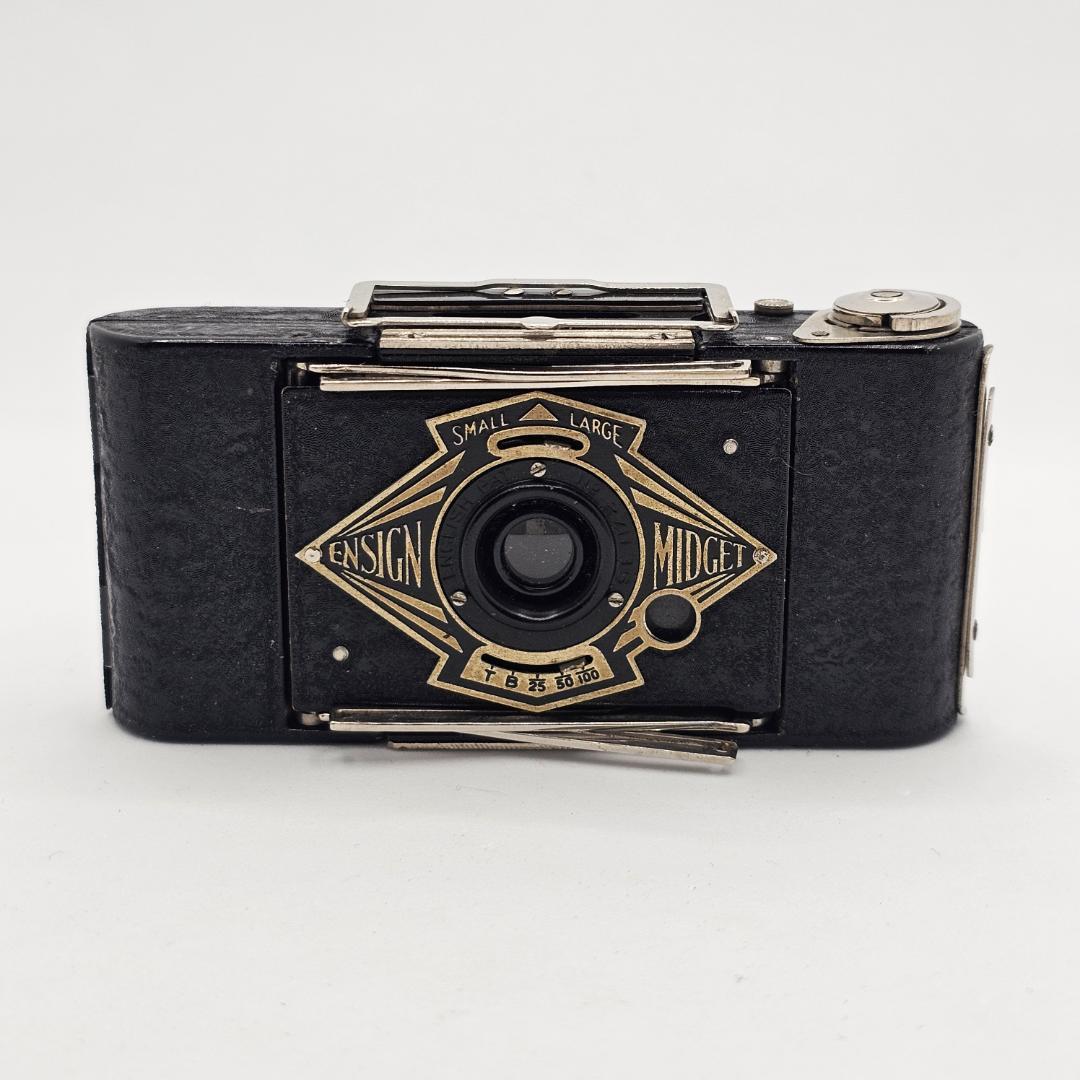 【超希少】ENSIGN MIDGET アンティーク 蛇腹カメラ ポケットサイズ