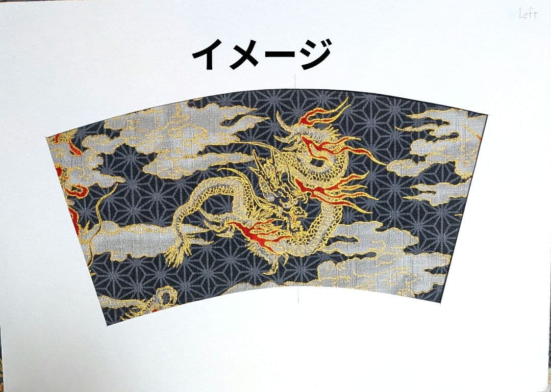 ハンドメイド手甲　こはぜ6枚「白帆布11号」手首周り約17〜19cm