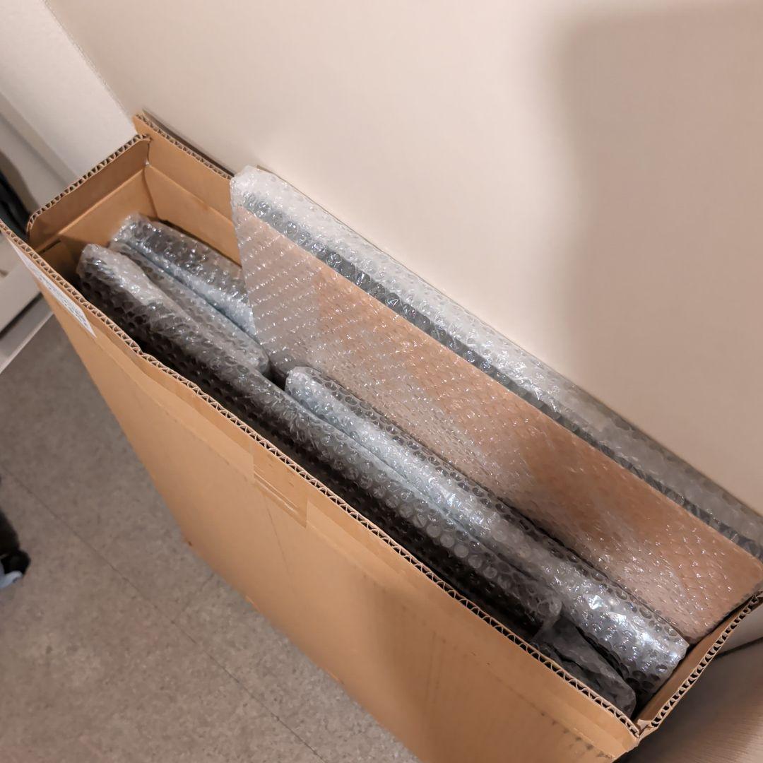 [Bauhutte] 昇降式 L字デスクラージ BHD-820H-BK