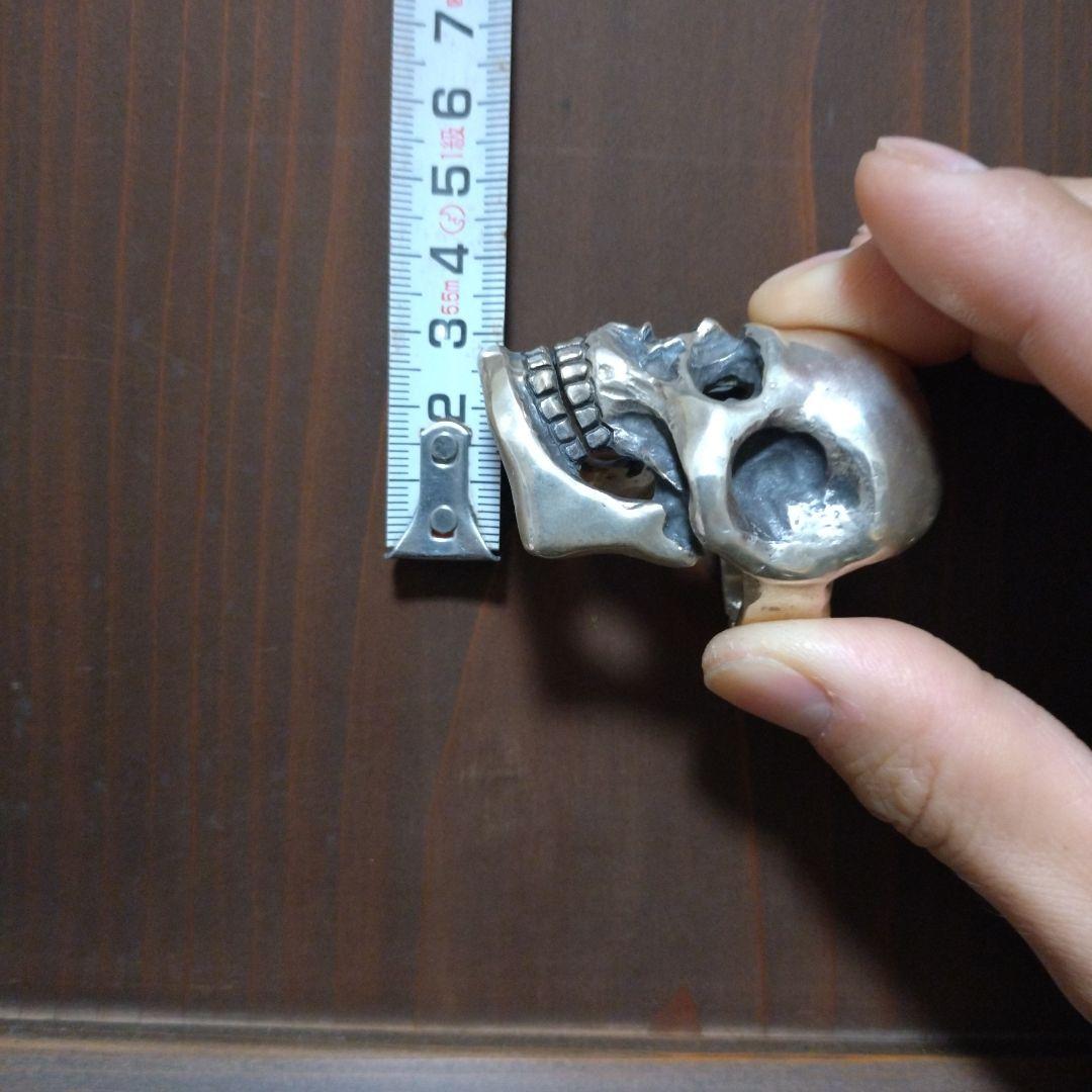 スカルリング　ラージ　自作　一点物