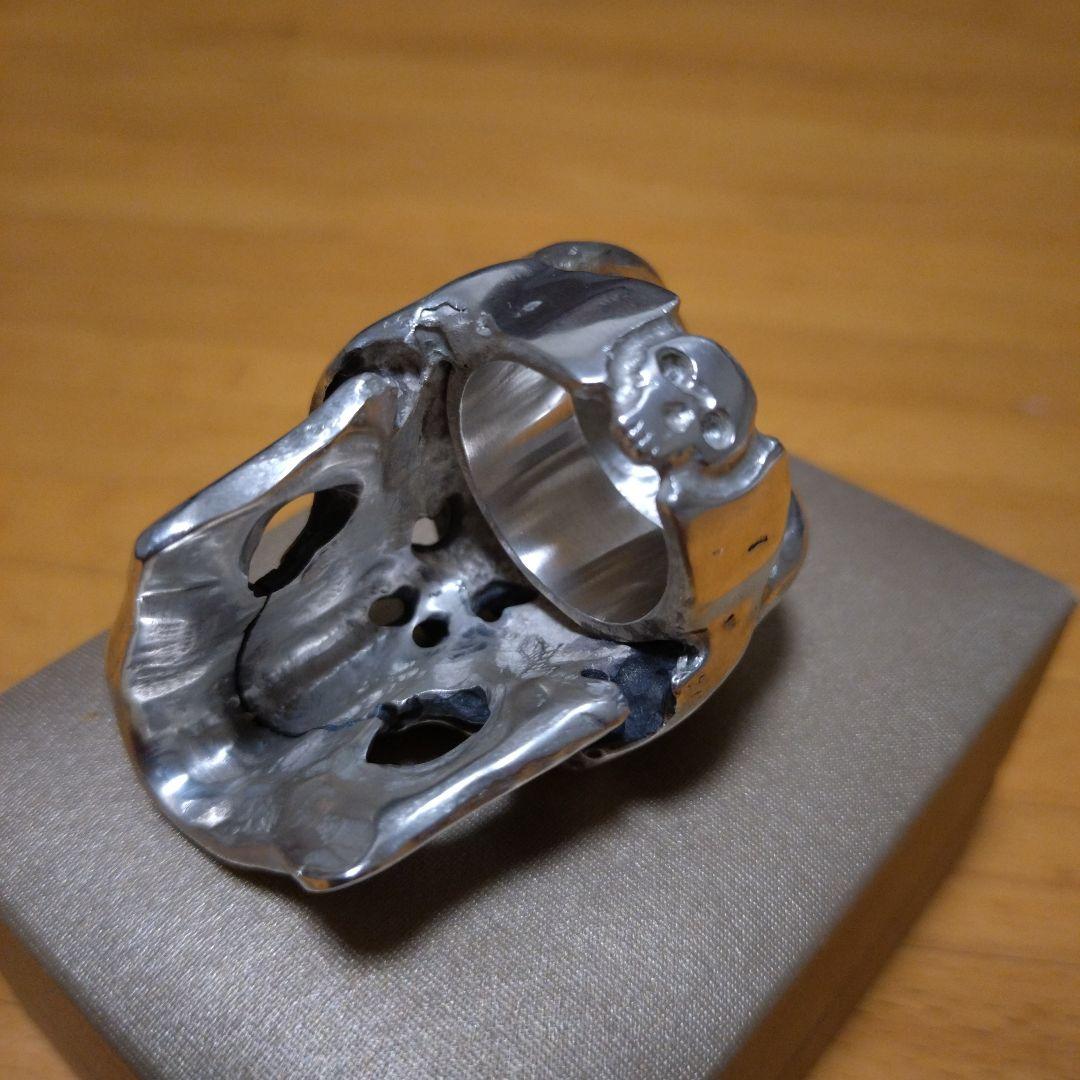 スカルリング　ラージ　自作　一点物