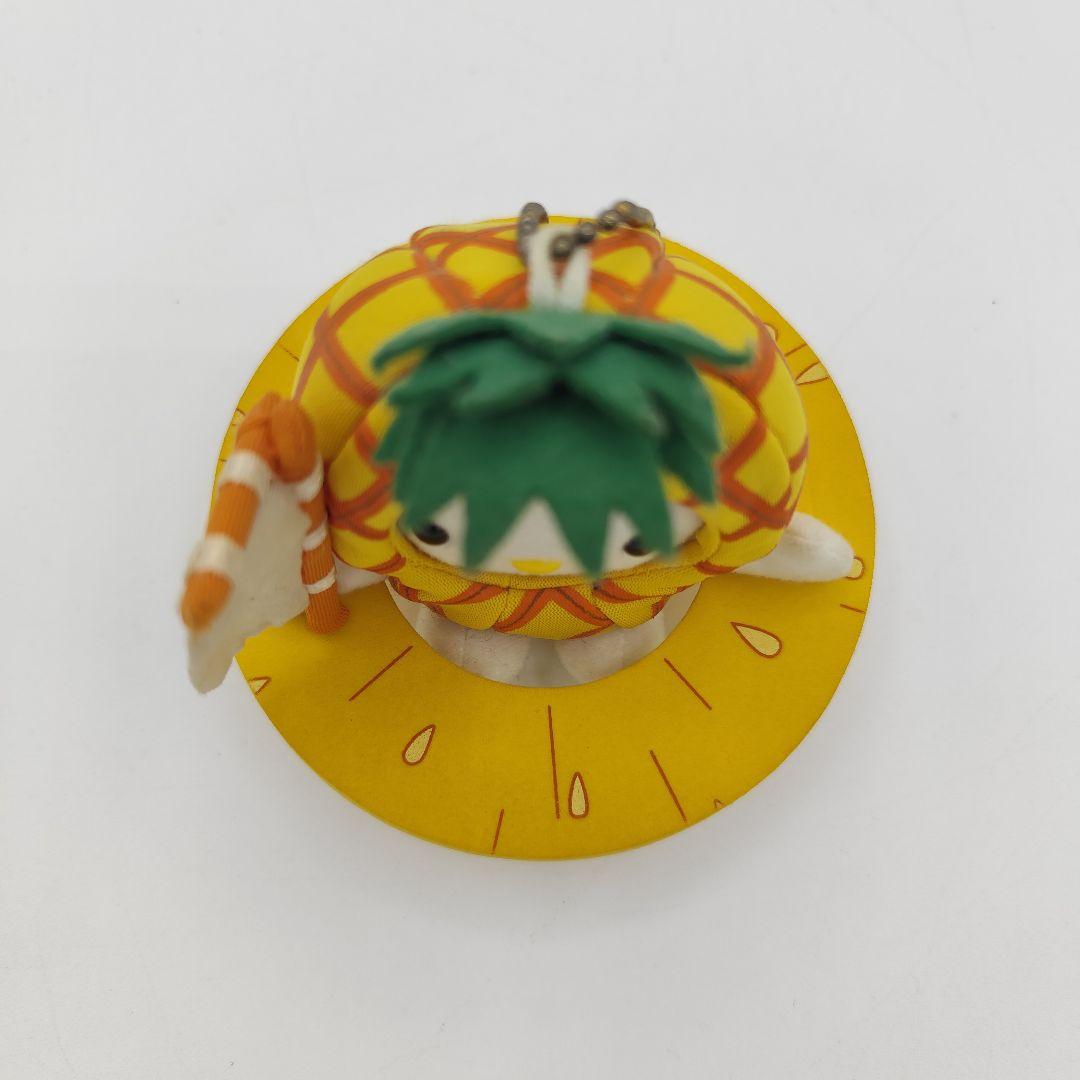 沖縄　ハローキティ ぬいぐるみ キーホルダー　ご当地キティ　レア　パイナップル