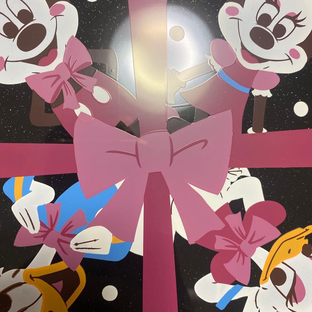 黒ラメ　ディズニー色々4段のお重箱★レア★★