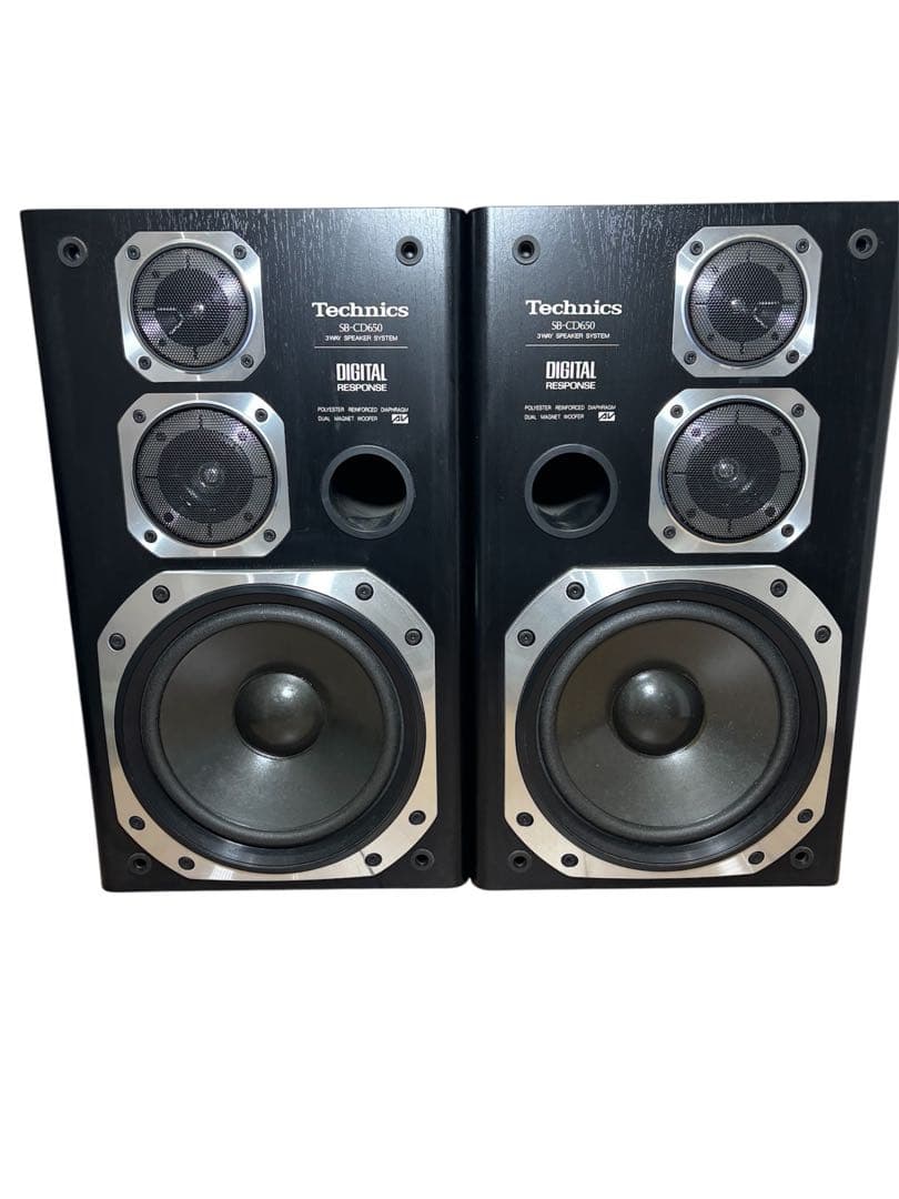 美品✨Technics SB-CD650 テクニクス　ステレオスピーカー