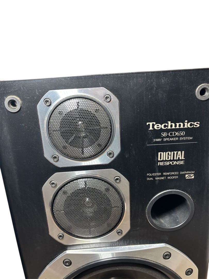 美品✨Technics SB-CD650 テクニクス　ステレオスピーカー