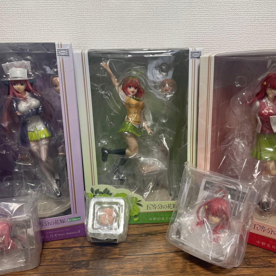 五等分の花嫁　コトブキヤフィギュア　三玖以外 付属パーツ付き　新品未使用