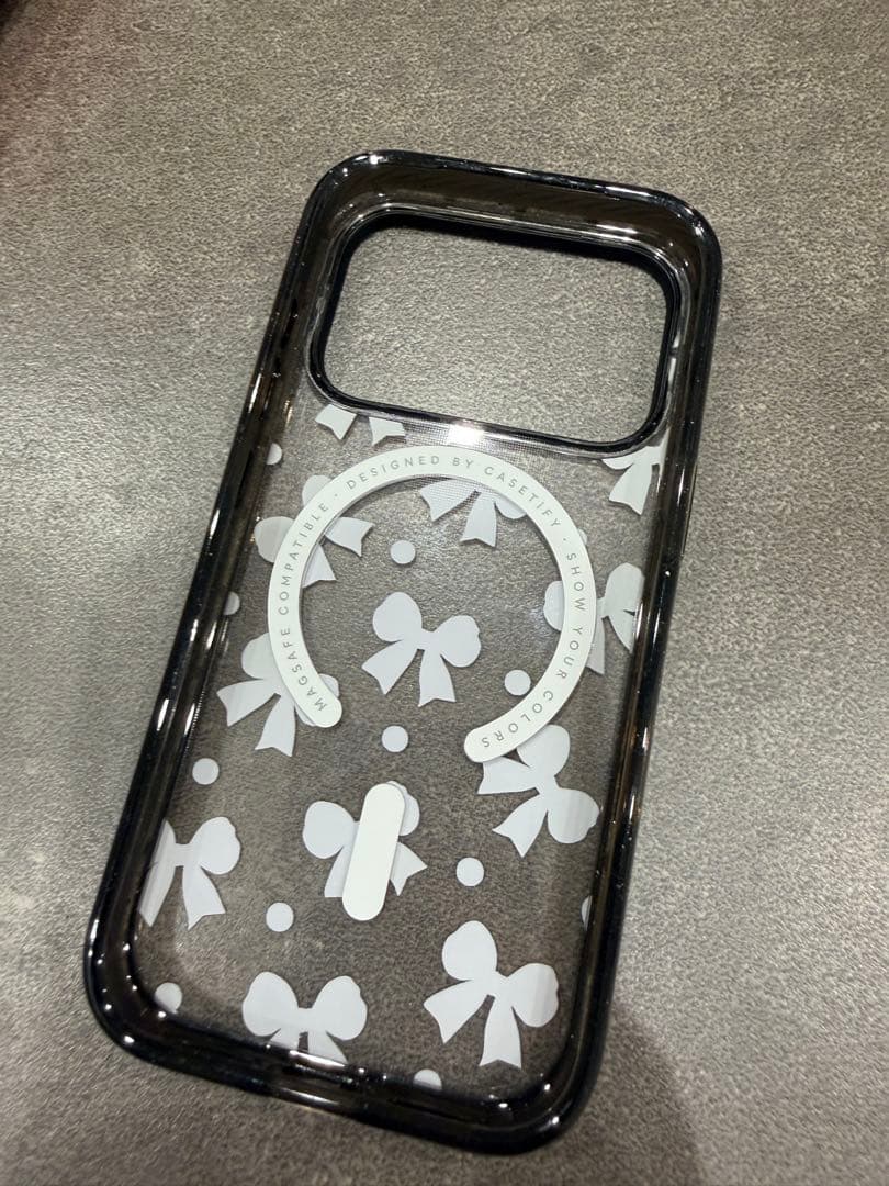 新品 CASETiFY iPhone17ProケースMagSafe対応