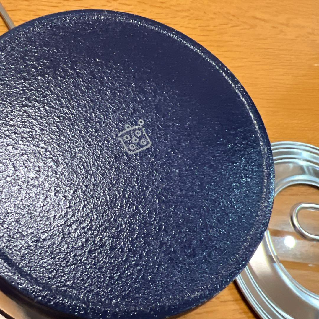 栗原はるみ　マルチパン　16cm フライパンカバー　ラバーゼ　浅型ざる（中）