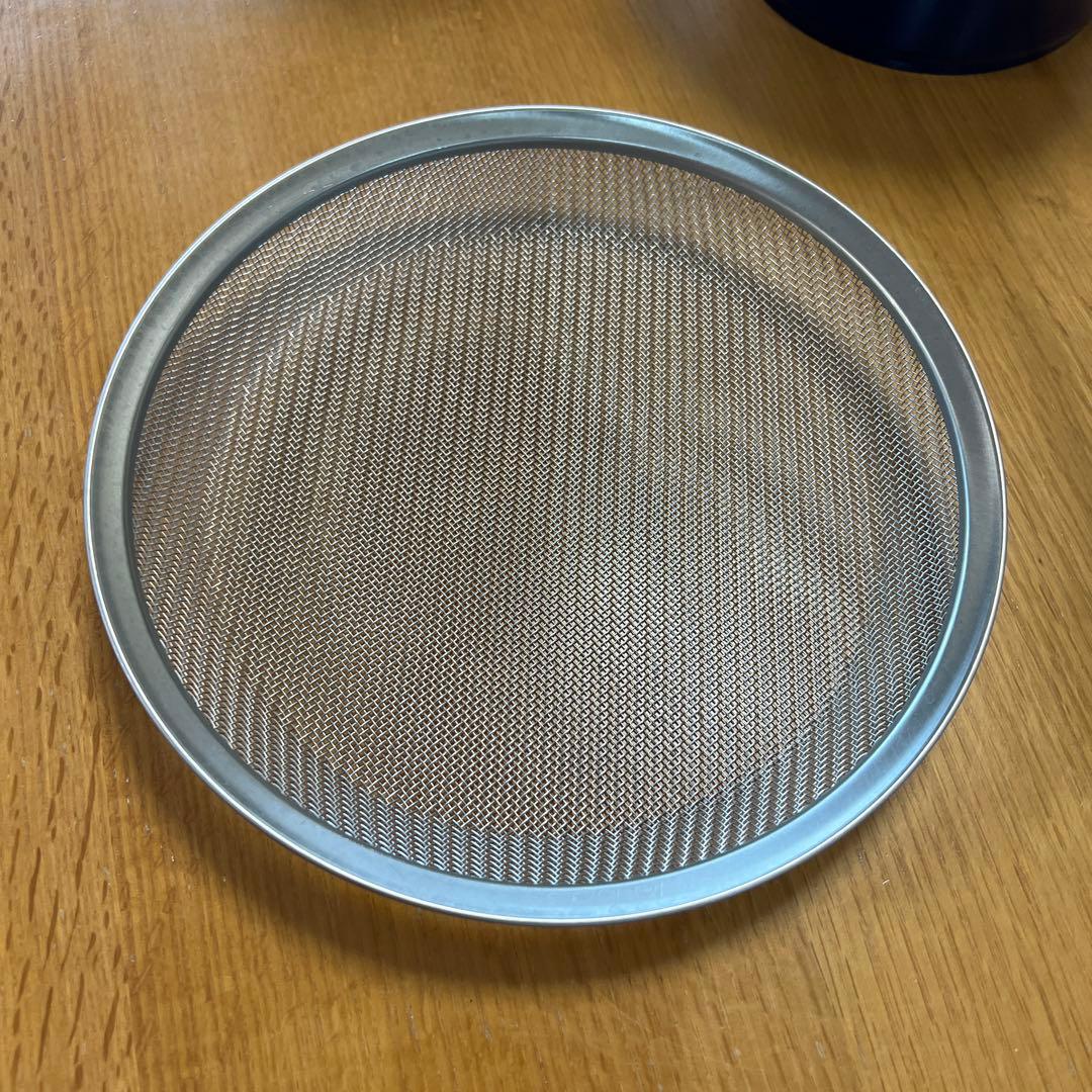 栗原はるみ　マルチパン　16cm フライパンカバー　ラバーゼ　浅型ざる（中）