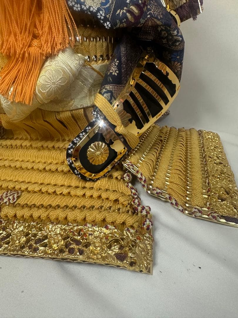 正絹　昭和レトロ　大鎧　五月人形　高さ40cm