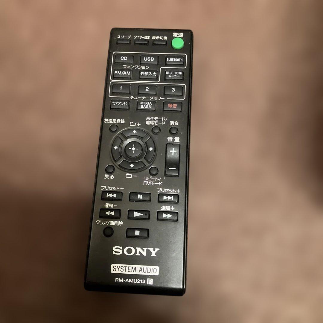 SONY マルチコネクトコンポ CMT-SBT40