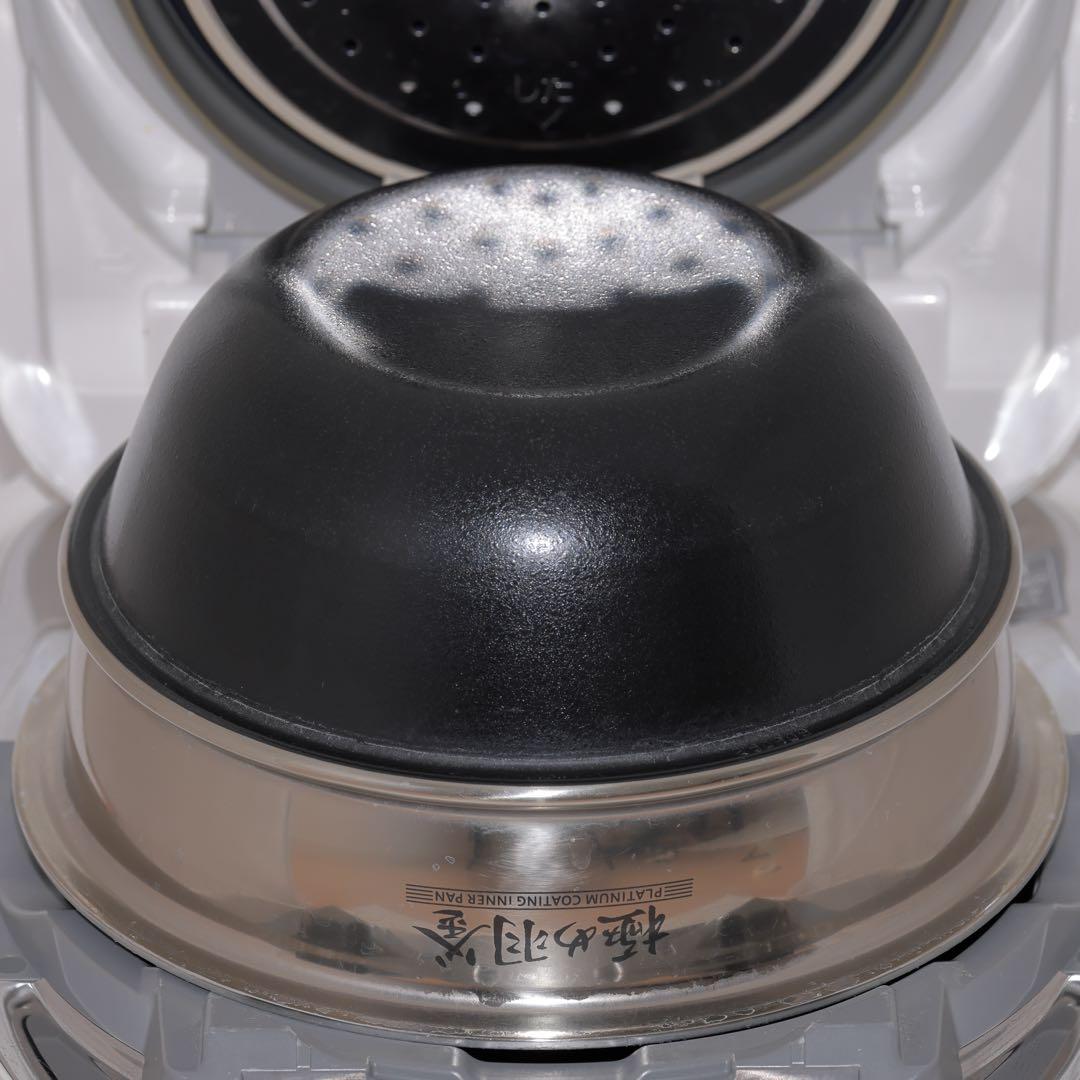 【良品】象印 極め羽釜 NP-QA06 圧力IH炊飯ジャー 3合 おこげ機能付