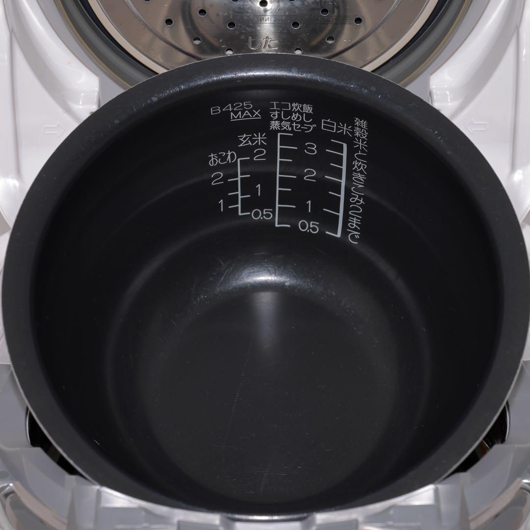 【良品】象印 極め羽釜 NP-QA06 圧力IH炊飯ジャー 3合 おこげ機能付