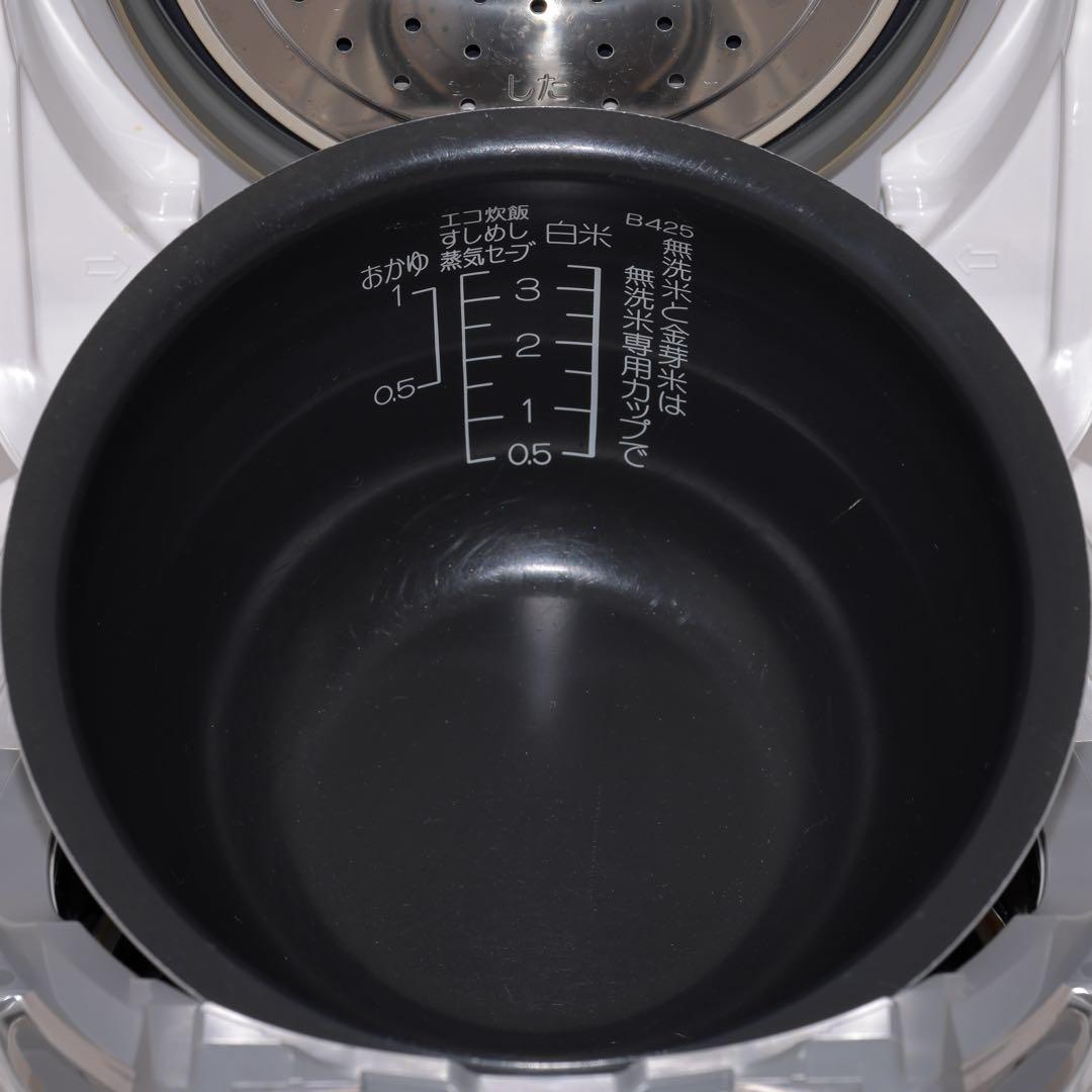 【良品】象印 極め羽釜 NP-QA06 圧力IH炊飯ジャー 3合 おこげ機能付