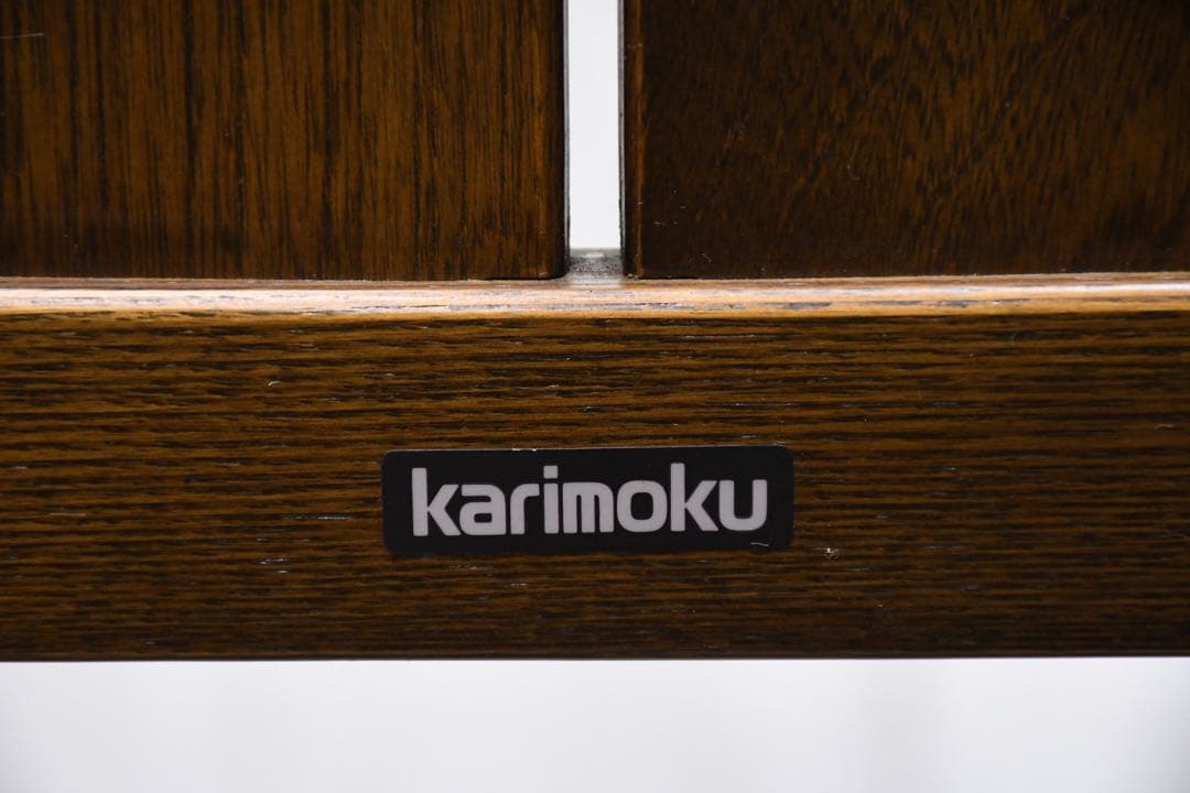 FBC16 カリモク karimoku 低座椅子 2脚セット 栓材 座イス LD
