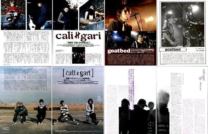 cali≠gari カリガリ 切り抜き 150P インディー～桜井青 石井秀仁