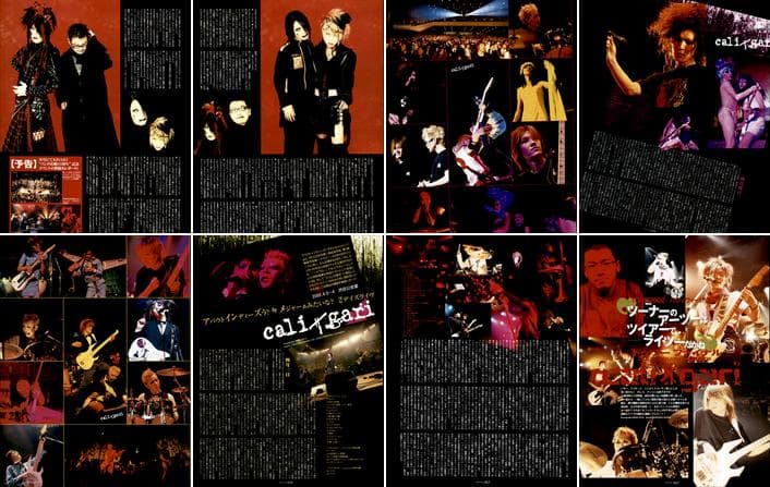 cali≠gari カリガリ 切り抜き 150P インディー～桜井青 石井秀仁