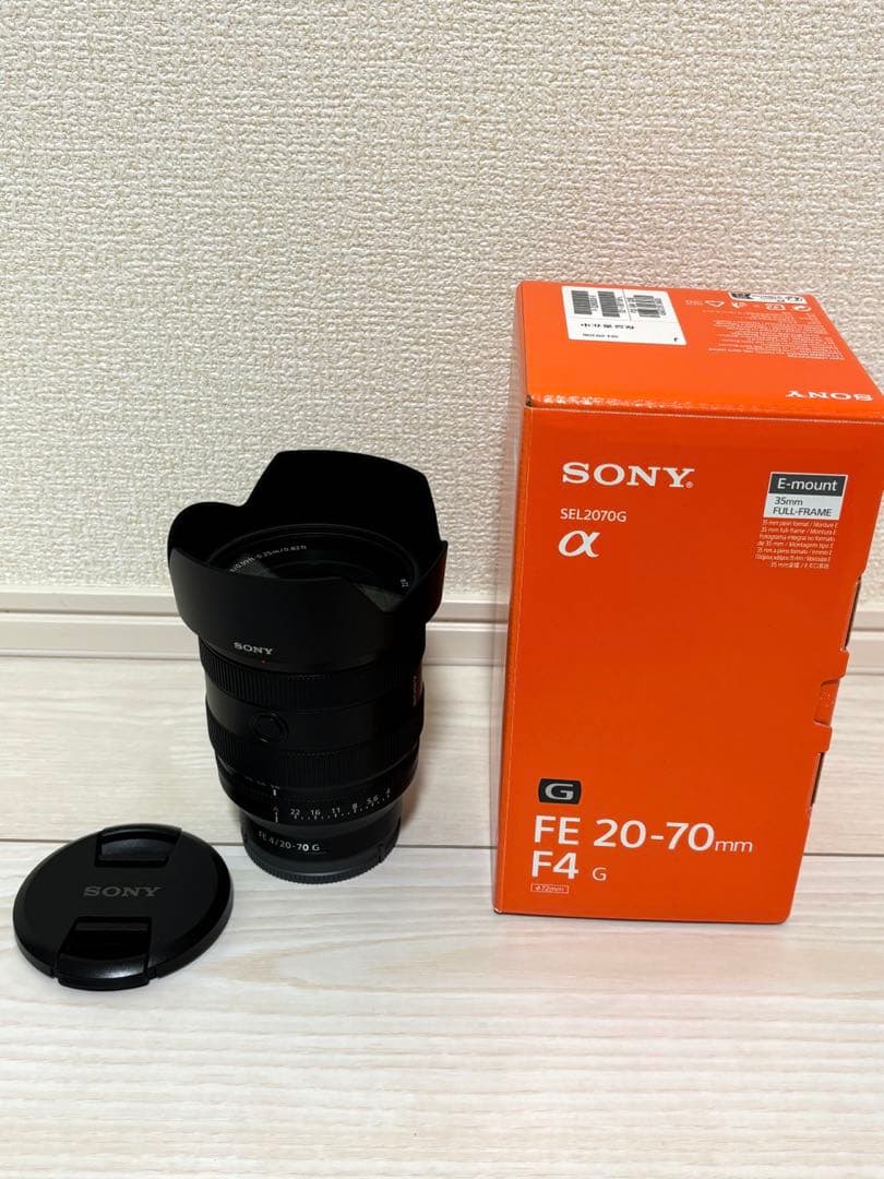 値下げ 美品 SONY SEL2070G FE20-70mmF4G ズームレンズ