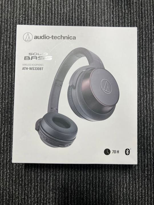 ヘッドホンaudio−technica ATH-WS330BT 付属品付き