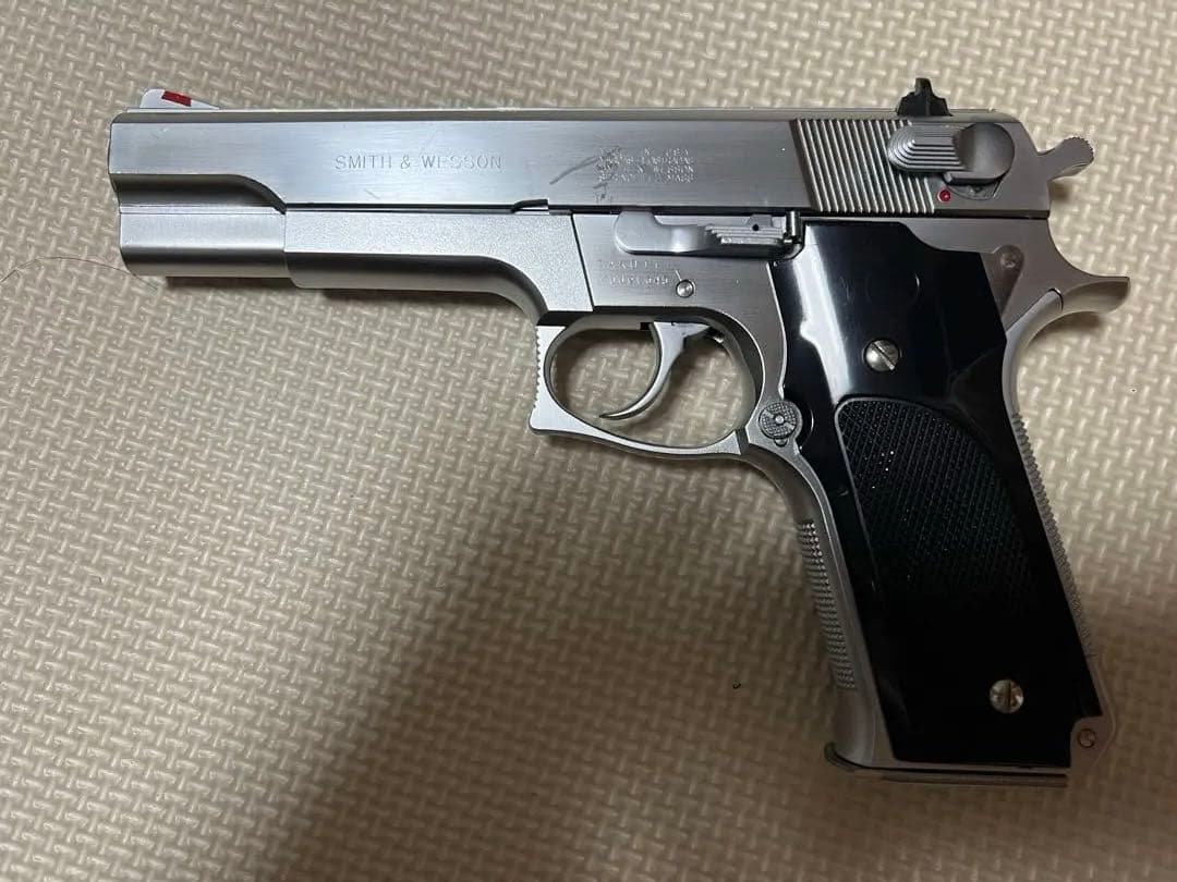MGC S&W M645ガスガン メタルボディ シルバー/ブラック