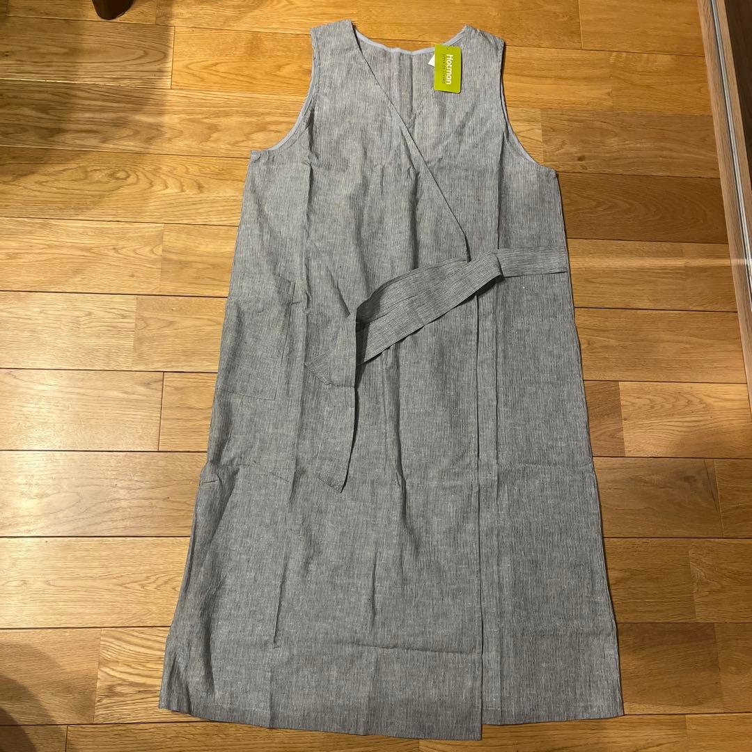 【新品】Hotman グレー エプロン