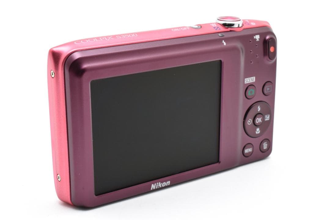 ■ 美品 ■ ニコン　Nikon COOLPIX S3500 ストロベリーピンク