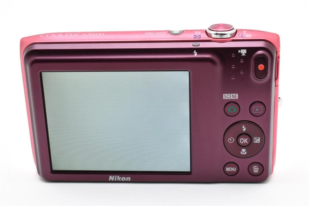 ■ 美品 ■ ニコン　Nikon COOLPIX S3500 ストロベリーピンク