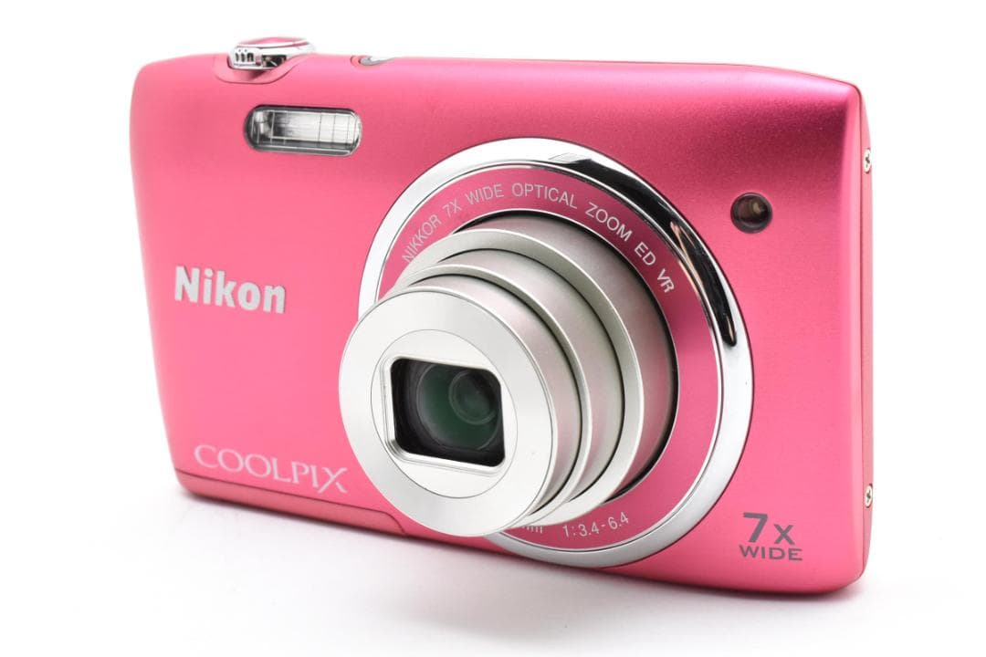 ■ 美品 ■ ニコン　Nikon COOLPIX S3500 ストロベリーピンク