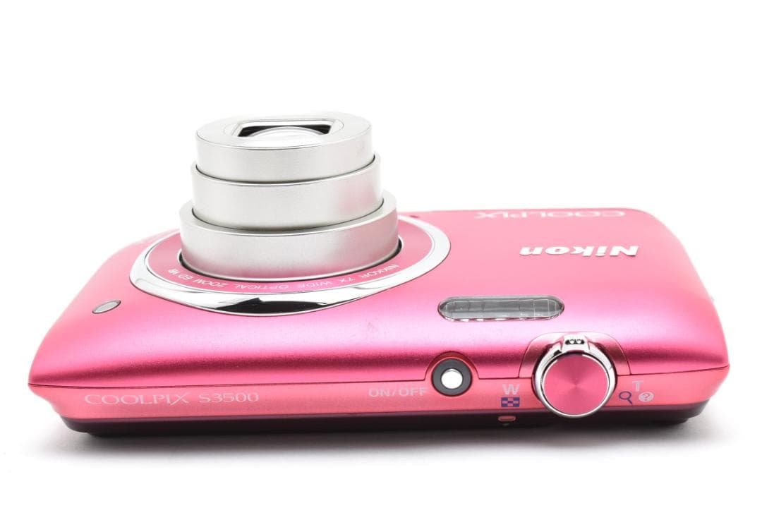 ■ 美品 ■ ニコン　Nikon COOLPIX S3500 ストロベリーピンク