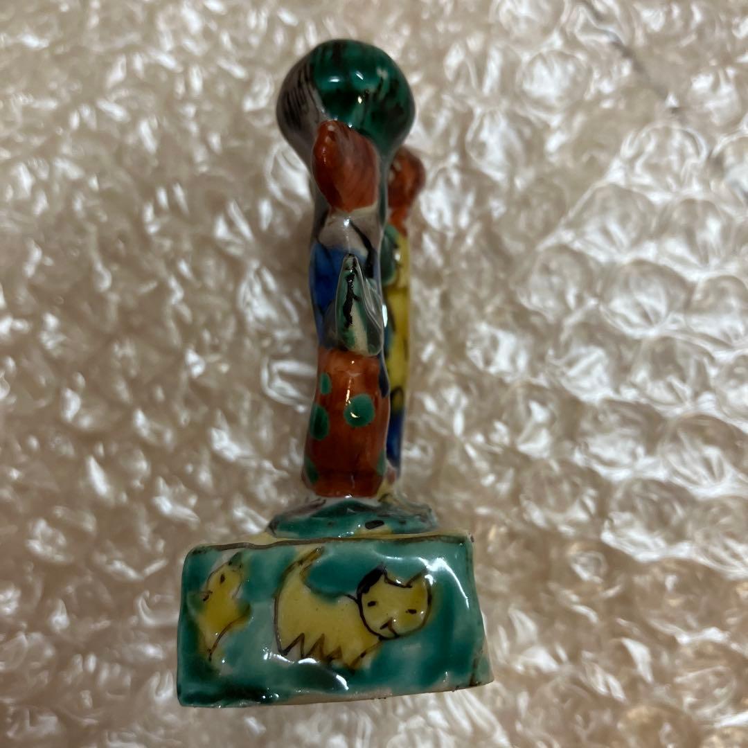 田辺京子さん 九谷焼　置物