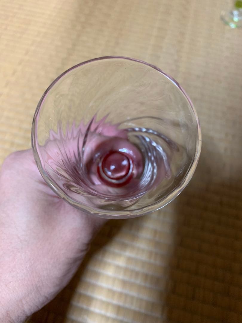 倉敷ガラス　小谷栄二　ワイングラス4個