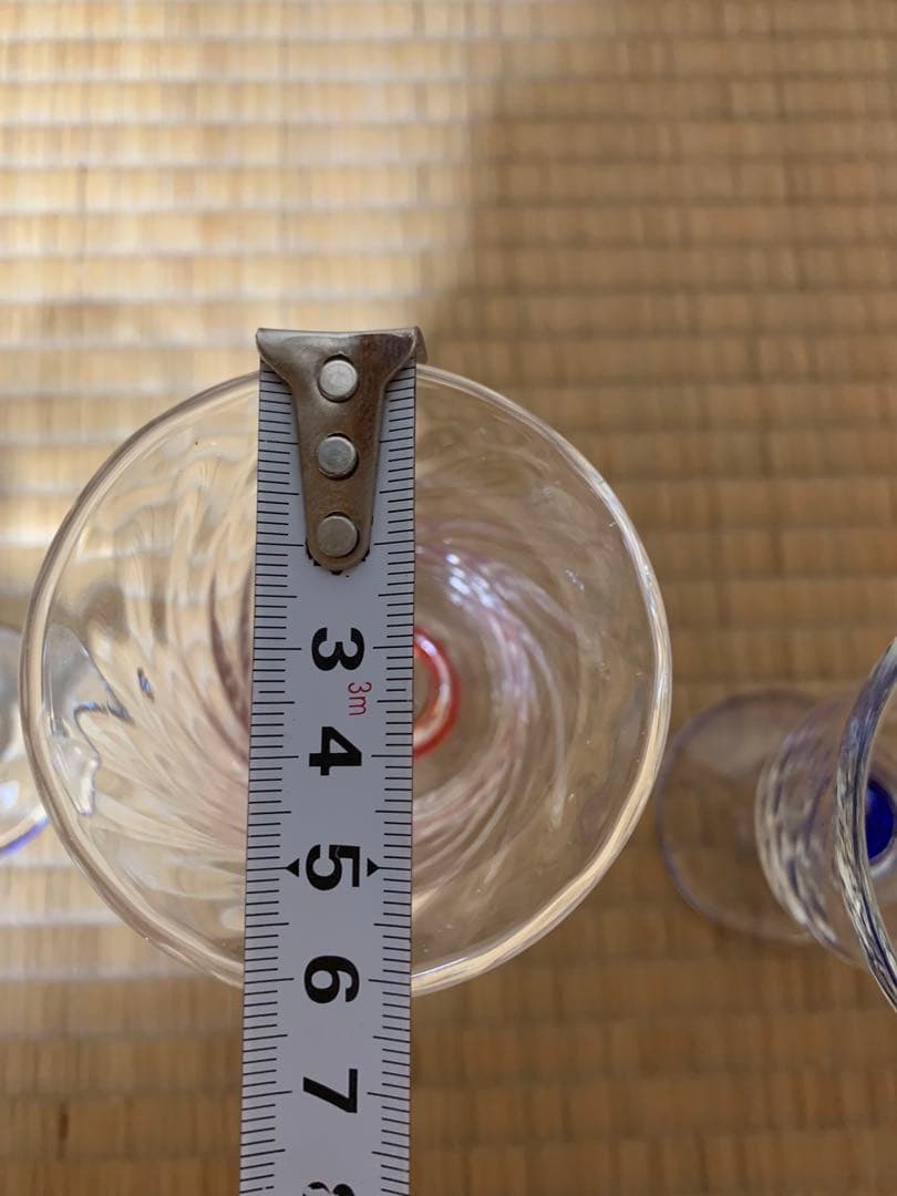 倉敷ガラス　小谷栄二　ワイングラス4個