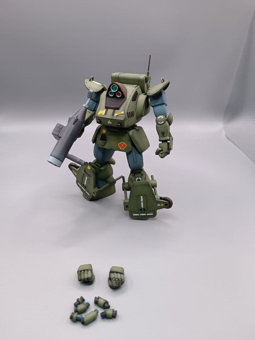 ボトムズ 全塗装 WAVE 1/35 ダイビングビートル　スナッピングタートル