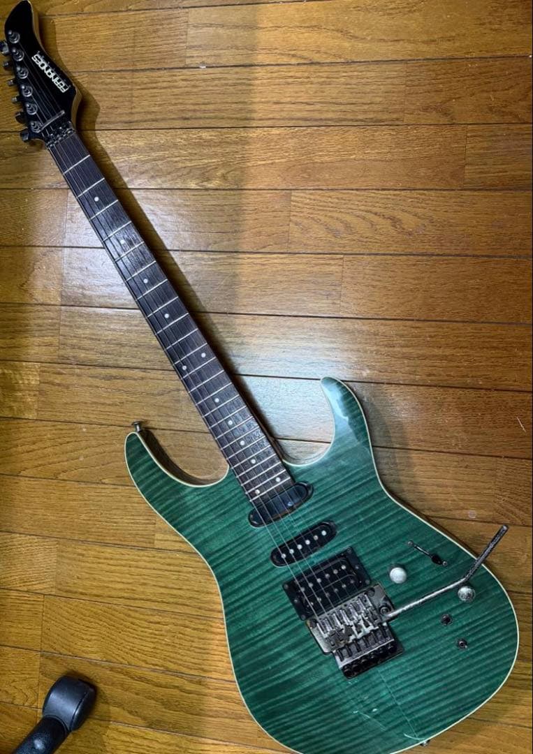 レア！フェルナンデス FR-55S TRQ サスティナー　フレイム　evh