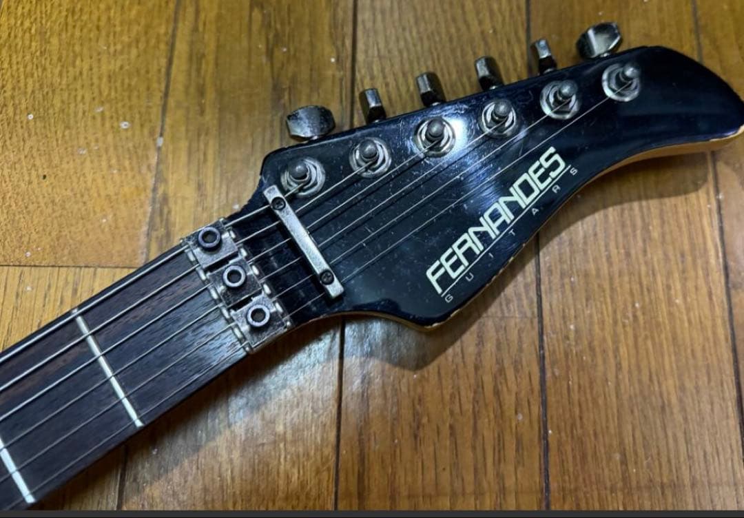 レア！フェルナンデス FR-55S TRQ サスティナー　フレイム　evh