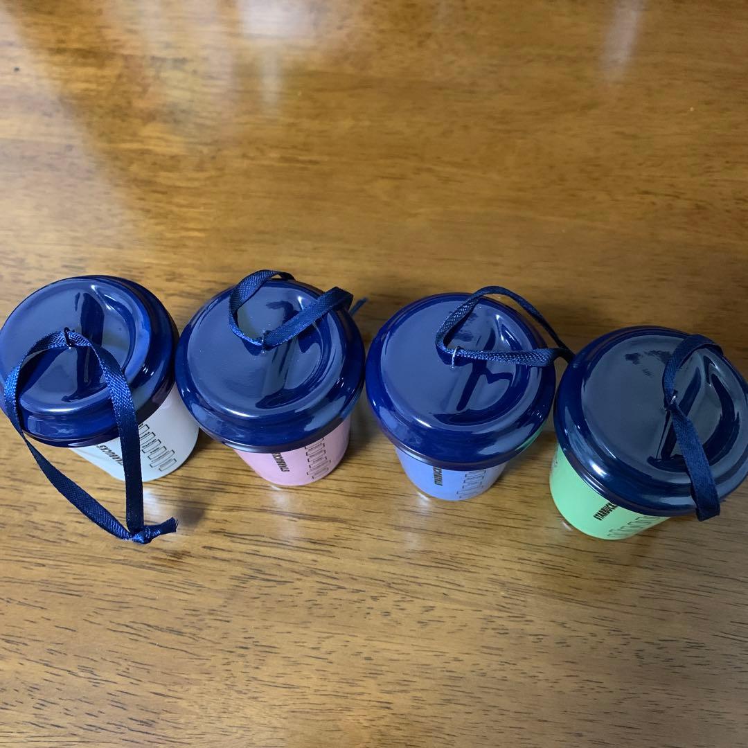 WDW ウォルトディズニーワールド　スターバックス　コラボ　オーナメント　4種