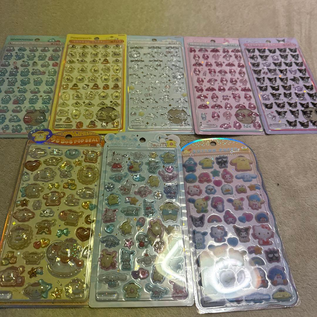 正規品 ボンボンドロップシール うるちゅるシール きゅるるんシール その他