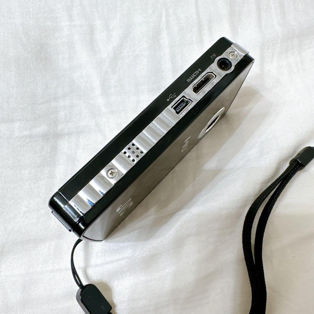 【レア機種】ビクターJVC GC-FM1　ブラックHDメモリーカメラ