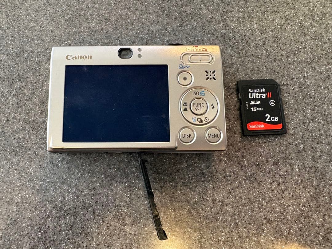 【バッテリー•充電器有】Canon IXY DIGITAL 25 IS コンデジ