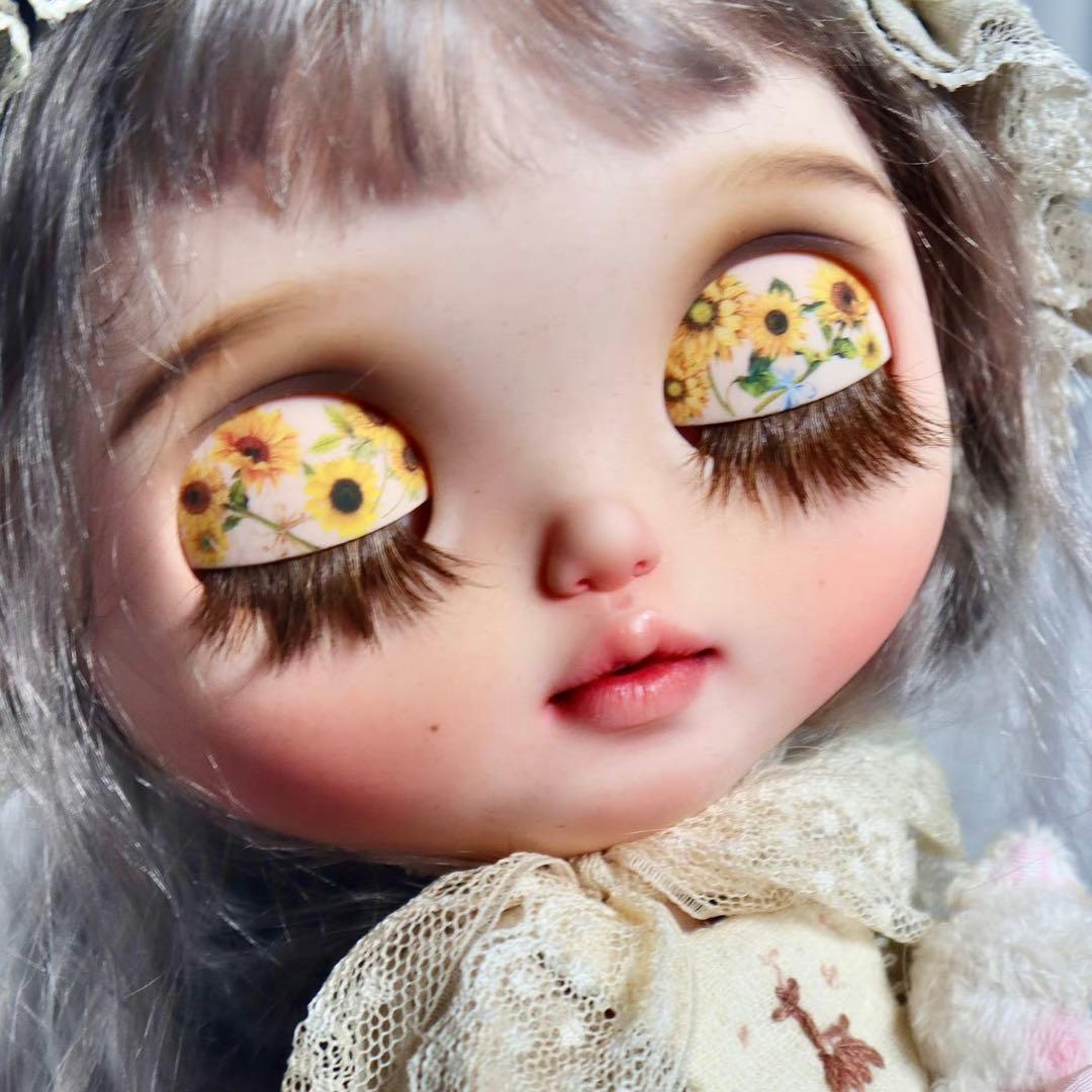 作家様カスタムブライス カスタムドール かわいい キラキラ 優しい ひまわり